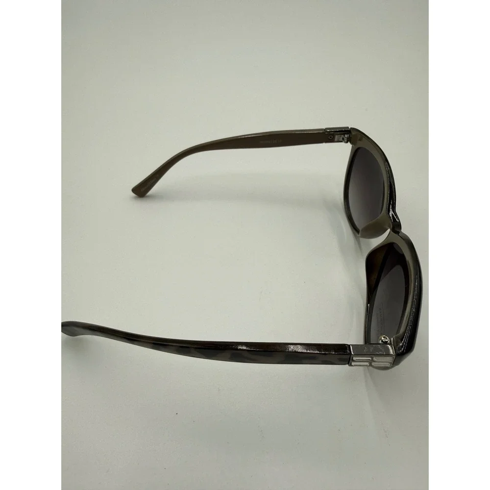 Dana Buchman Sunglasses Womens OS Olive Brown Excellent WDB61SG14 Cat Eye